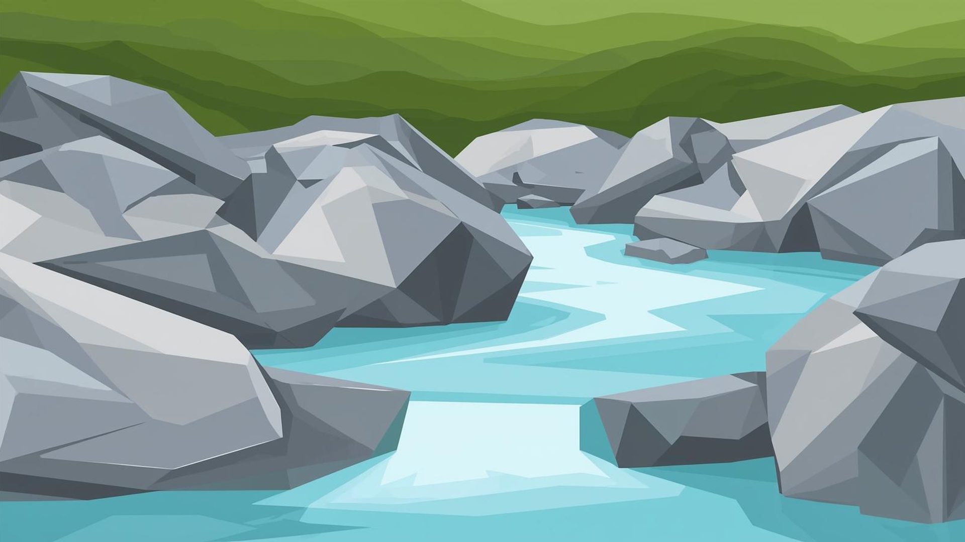 Like a mountain stream